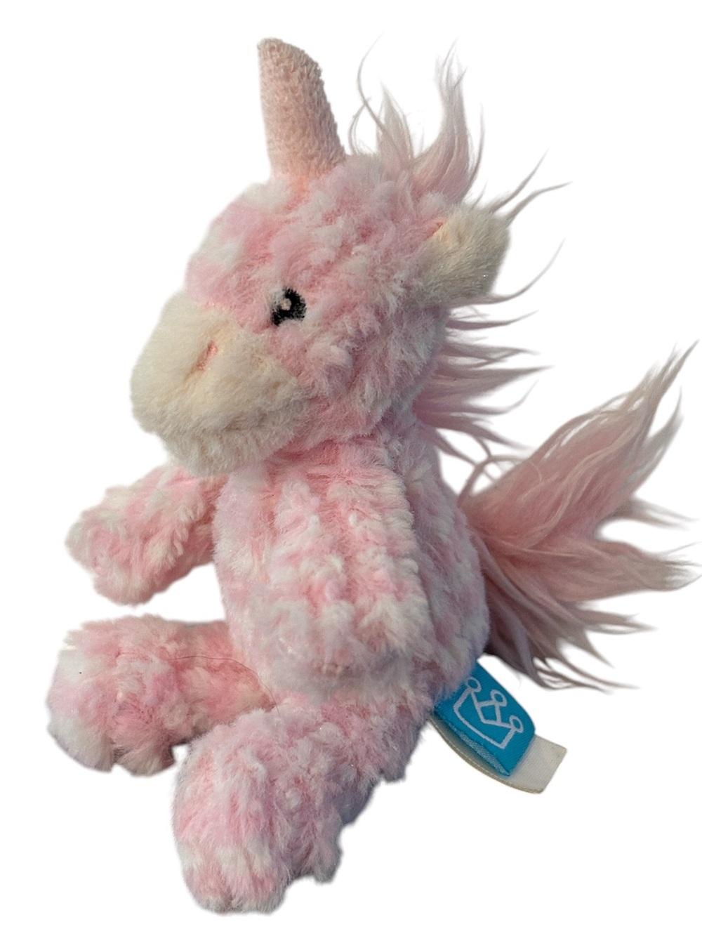 Manhattan Toy Plush Pink Unicorn Stuffed Animal 6” tall